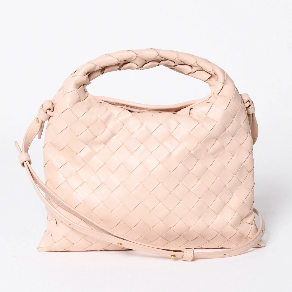 Bottega Veneta Intrecciato Handbag Shoulder Bag Pink